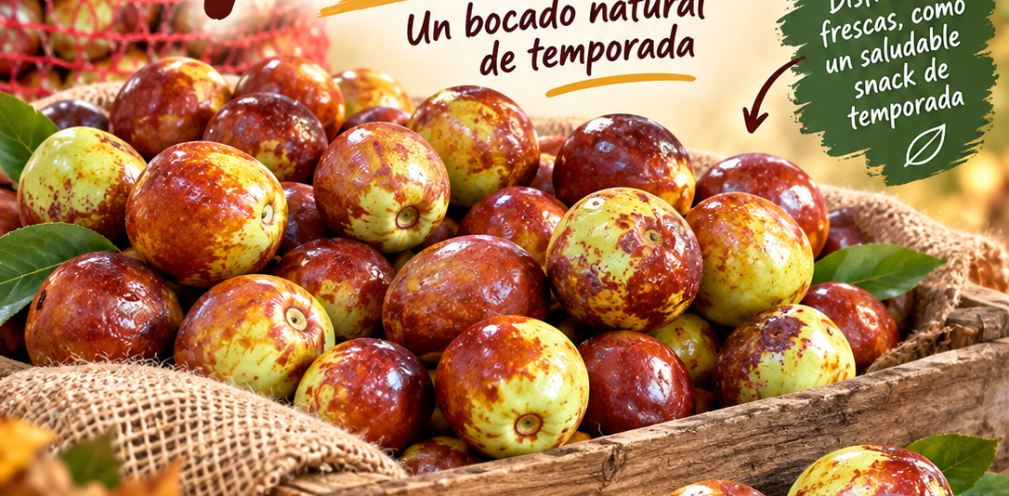 Las azufaifas, uno de los pequeños tesoros del otoño
